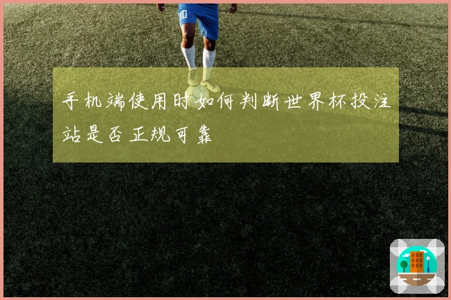 手机端使用时如何判断世界杯投注站是否正规可靠